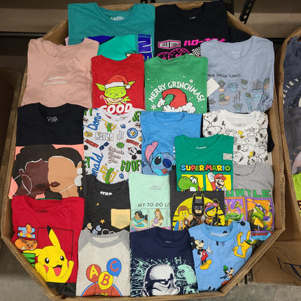 Licensed Graphic Tees (700 Pieces)