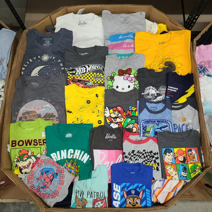 Licensed Graphic Tees (700 Pieces)