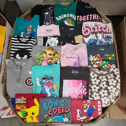 Licensed Graphic Tees (700 Pieces)