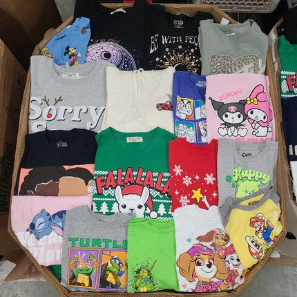 Licensed Graphic Tees (700 Pieces)