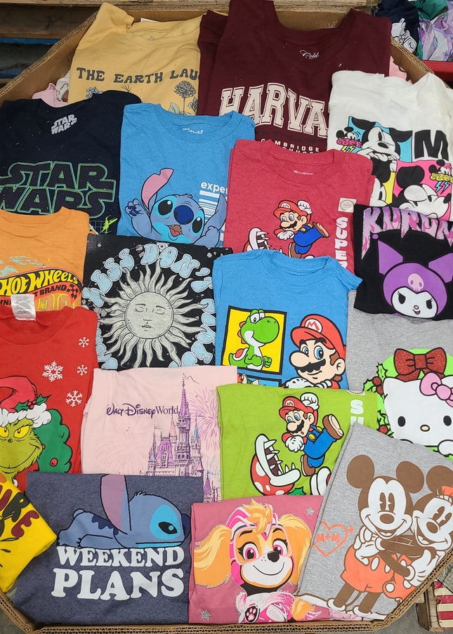Licensed Graphic Tees (700 Pieces)
