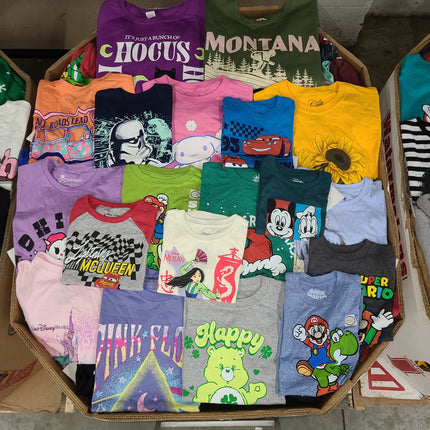 Licensed Graphic Tees (700 Pieces)