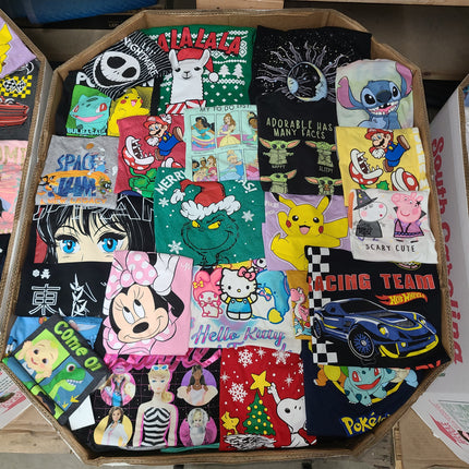 Licensed Graphic Tees (700 Pieces)