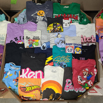 Licensed Graphic Tees (700 Pieces)