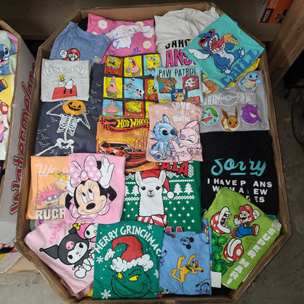 Licensed Graphic Tees (700 Pieces)